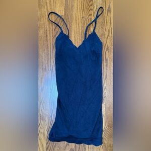 Alythea Blue Suede  Top  Size 34